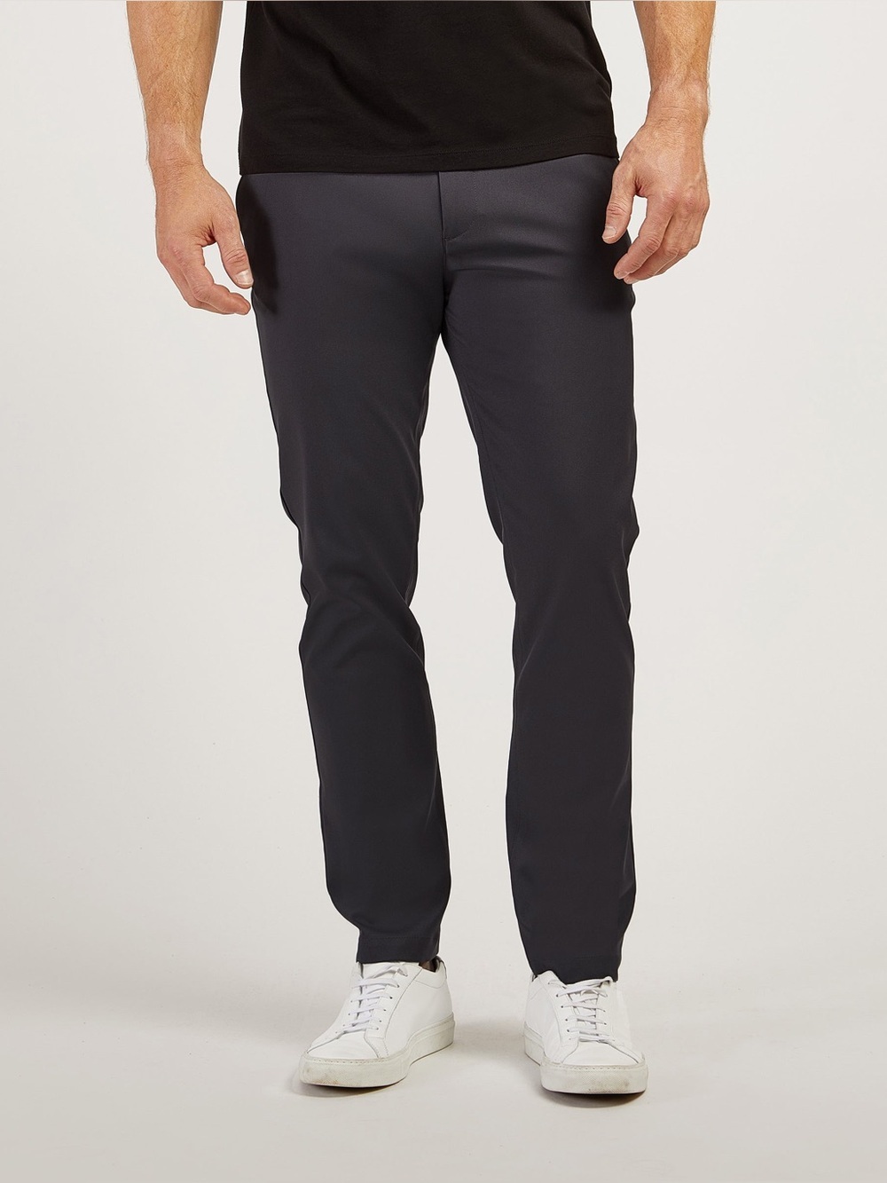 Mott & Bow Men’s Tech Trouser Pants Size 38x30 Granite Gray Stretch Waist NWOT